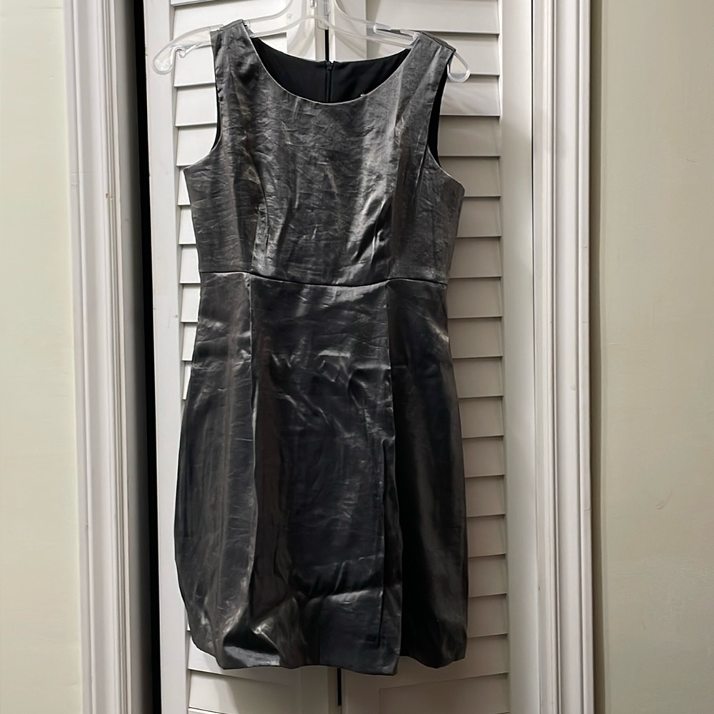 Beautiful ESPRIT irridescent silver/grey sleeveless dress.
